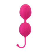 Textured Silicone Kegel Exercise Balls – set contents