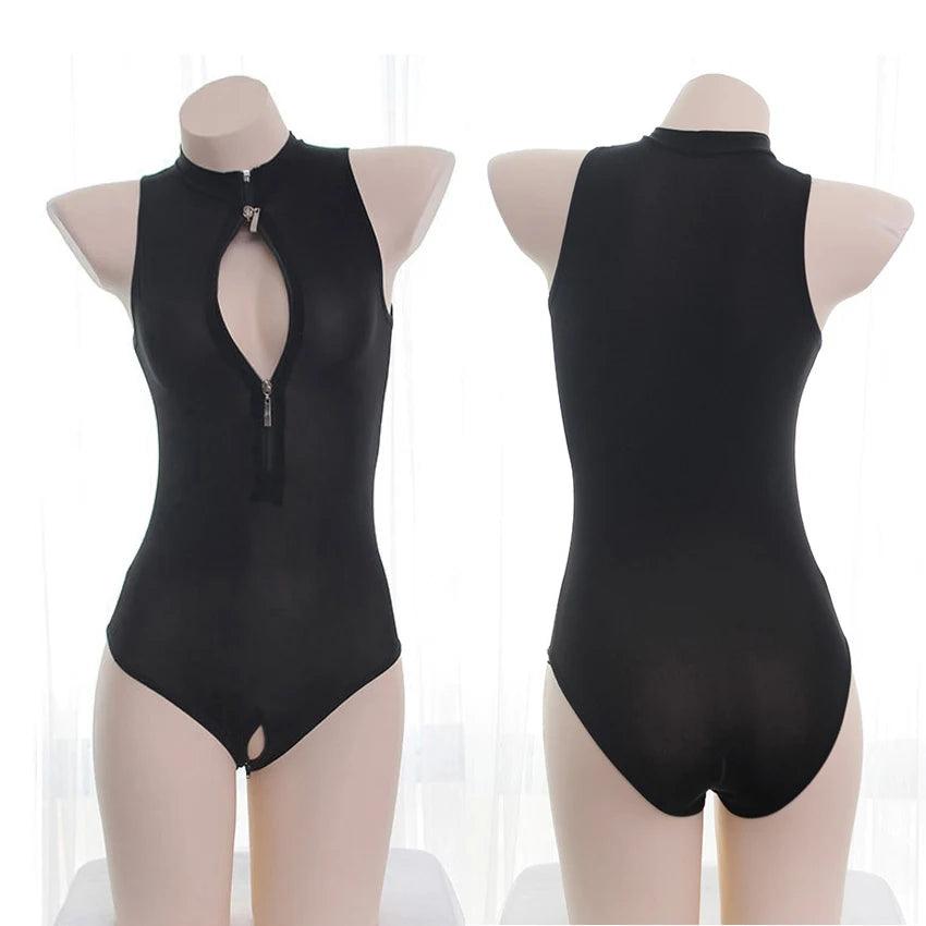 Lingerie piece shown on dress form   front view