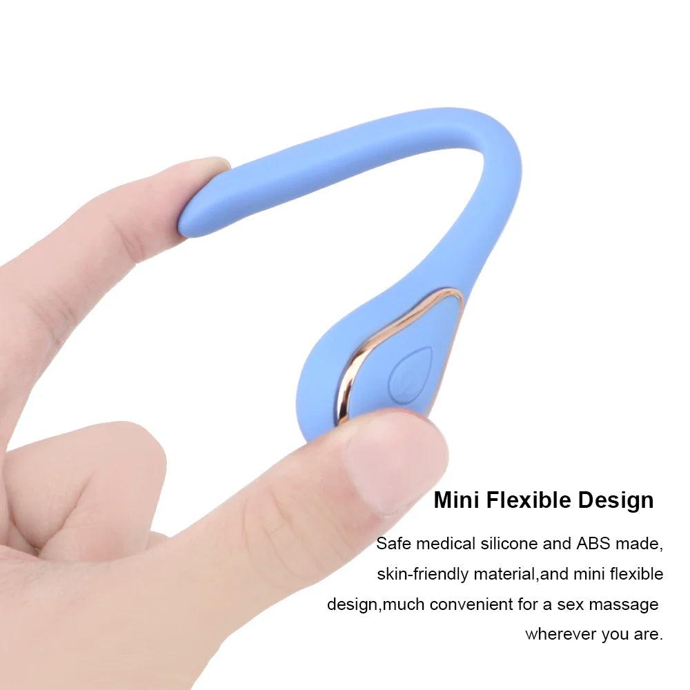 Side profile of vibrator showing shape