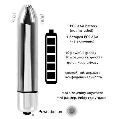 Size comparison of IKOKY stainless steel bullet