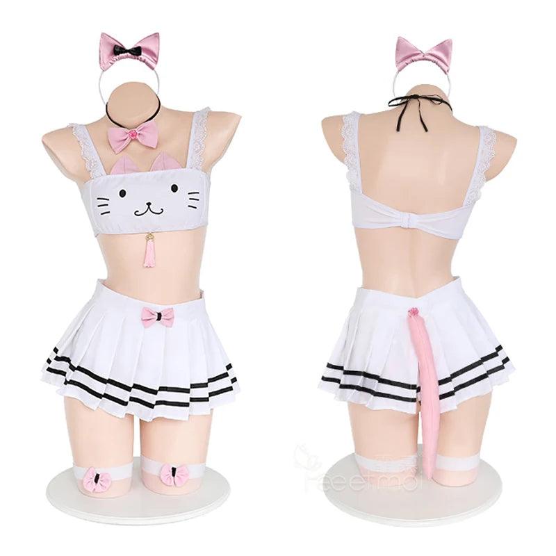 Side view of lingerie showing silhouette
