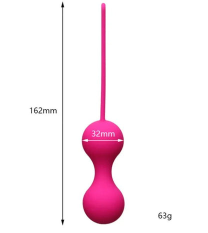 Size comparison of kegel exercise device