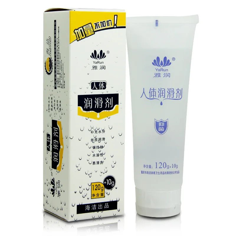 Rear label showing ingredients and instructions