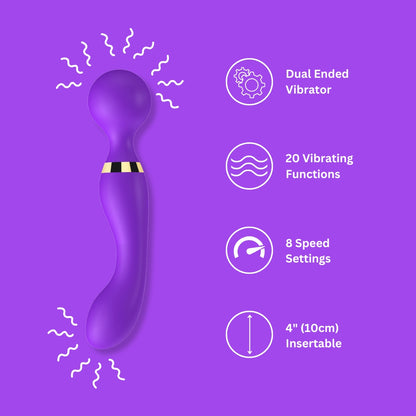 Loving Joy Dual Ended Wand Vibrator