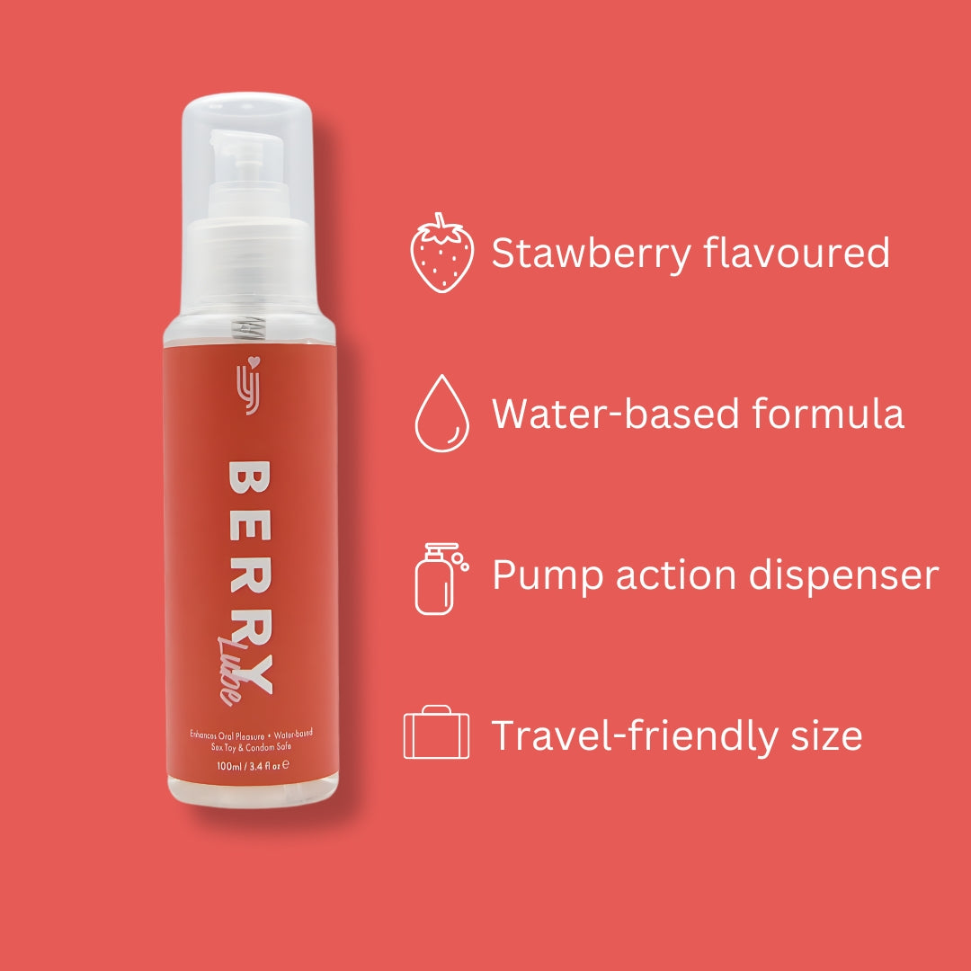 Loving Joy Strawberry Flavoured Lubricant 100ml