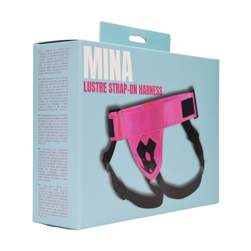 Mina Lustre Strap-On Harness