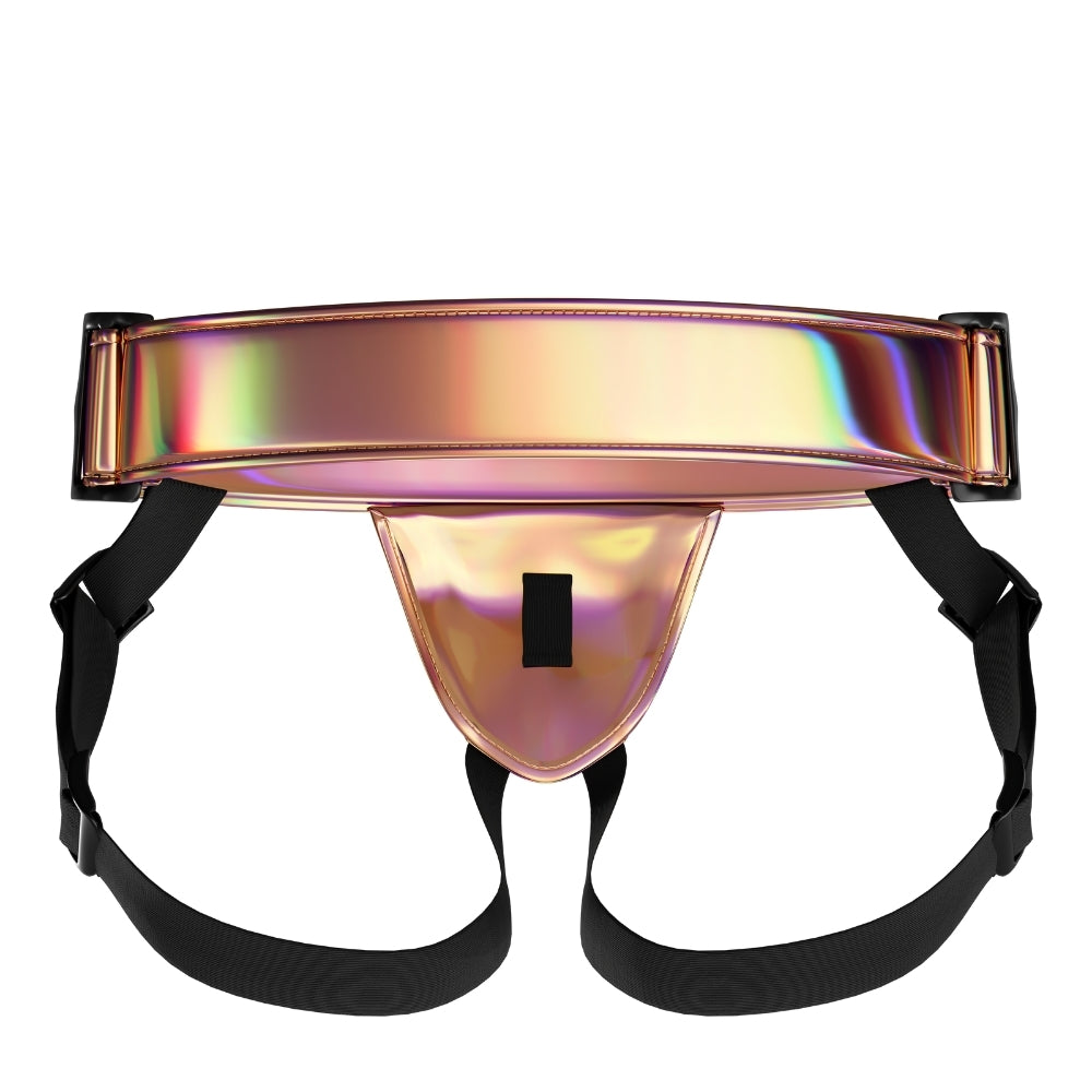 Mina Shimmer Strap-On Harness