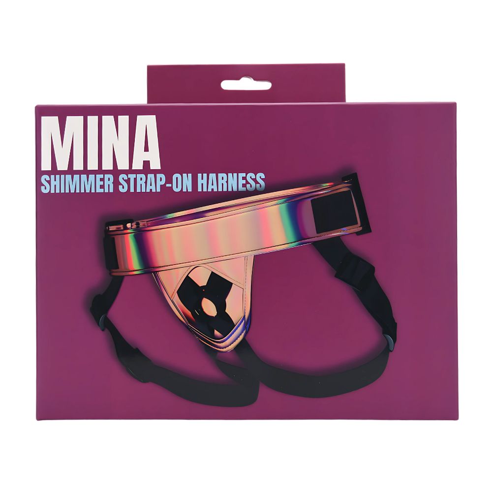 Mina Shimmer Strap-On Harness