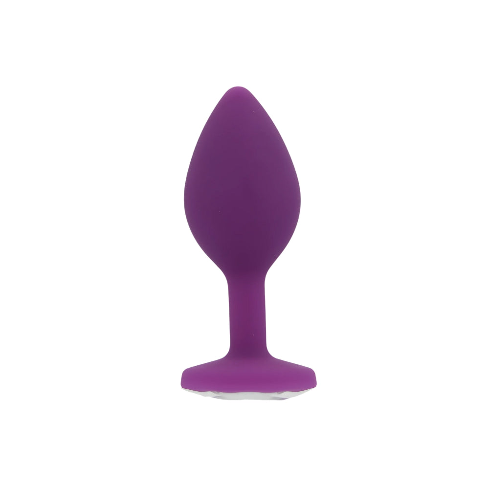 Toosh Purple Silicone Butt Plug Small