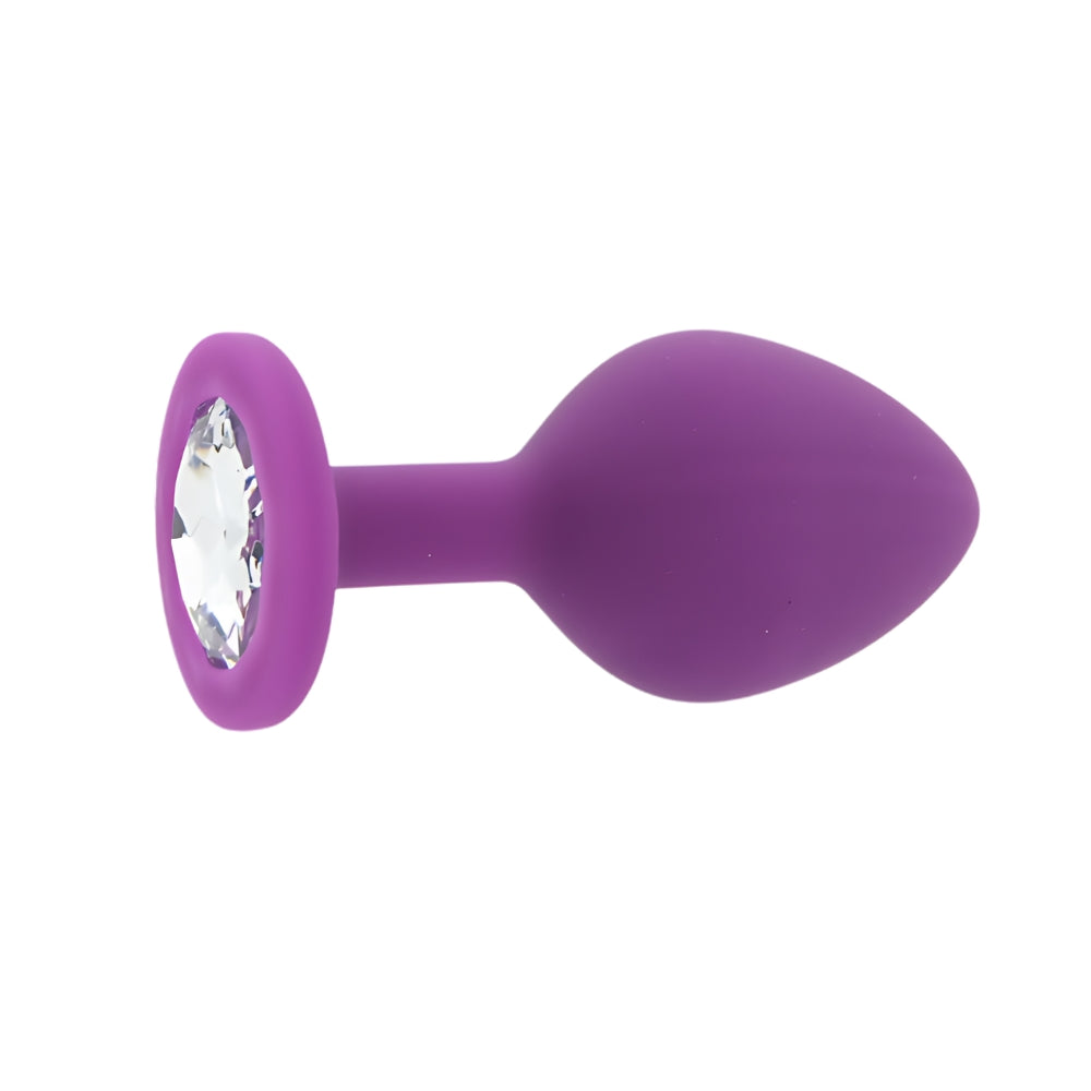 Toosh Purple Silicone Butt Plug Medium