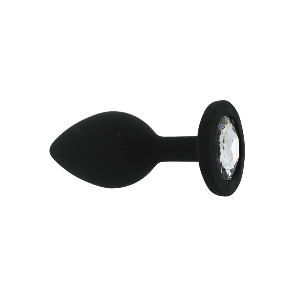 Toosh Black Silicone Butt Plug Small