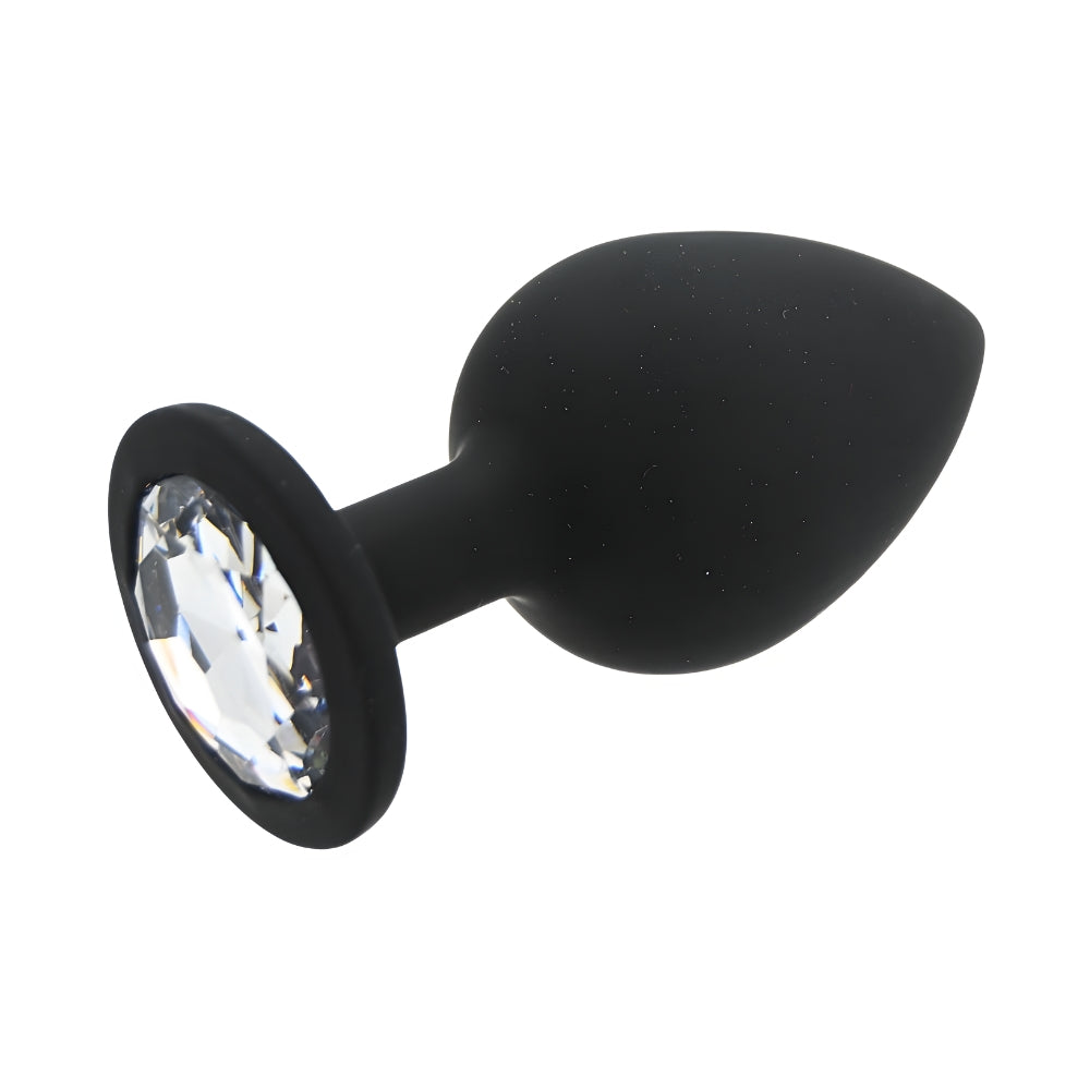 Toosh Black Silicone Butt Plug Large