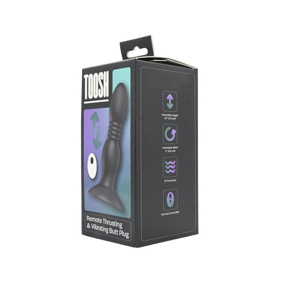 Toosh Remote Controlled Thrusting Butt Plug