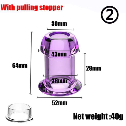 Full product set for hollow silicone plug