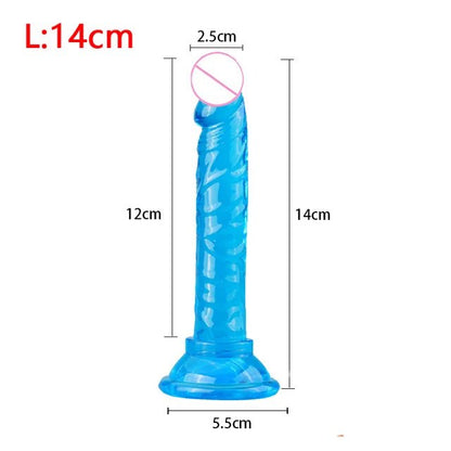 Realistic adult toy   product view on white background