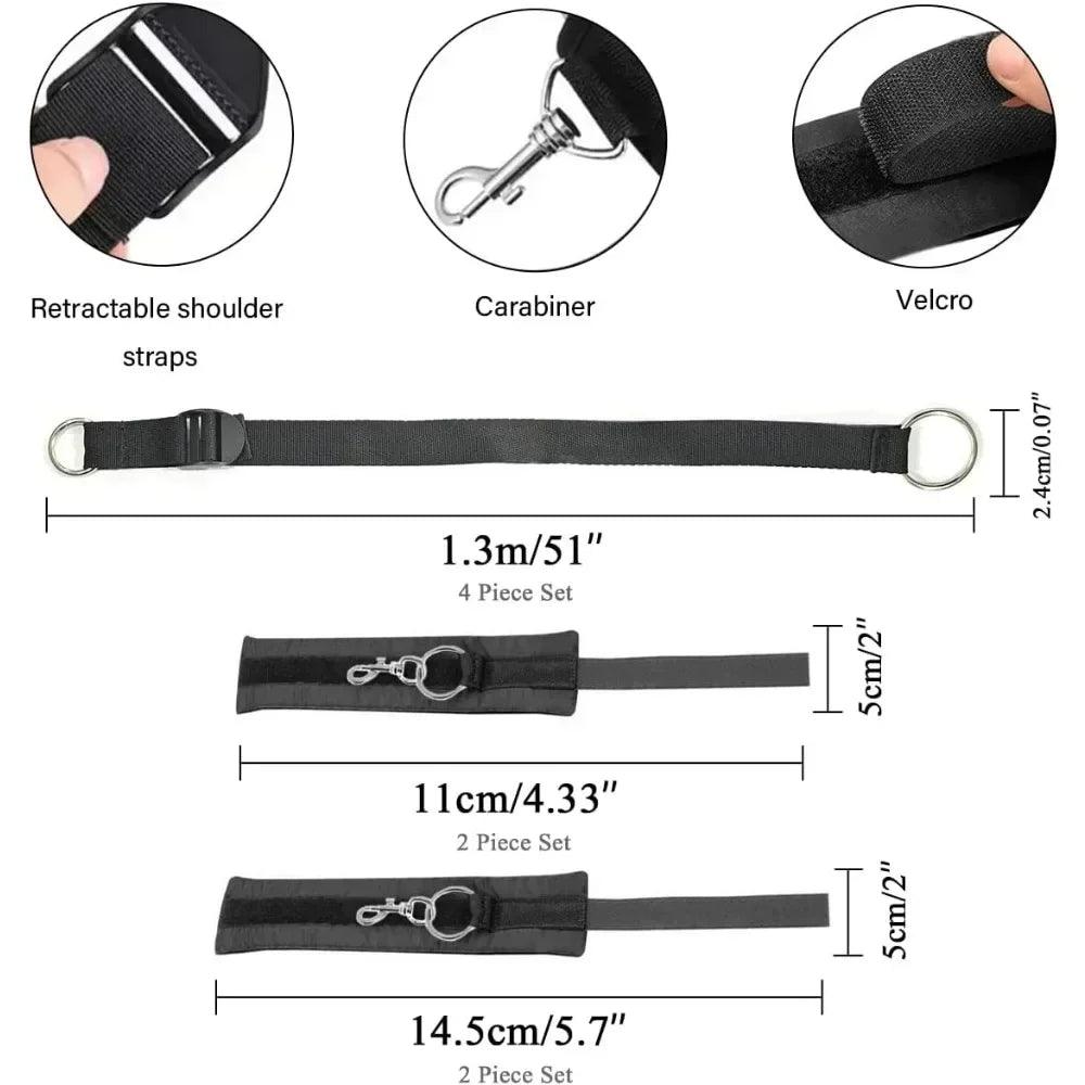 Colour options for bondage accessory