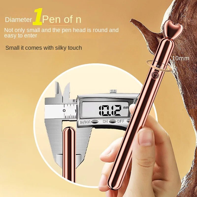 Charging port detail on prostate massager