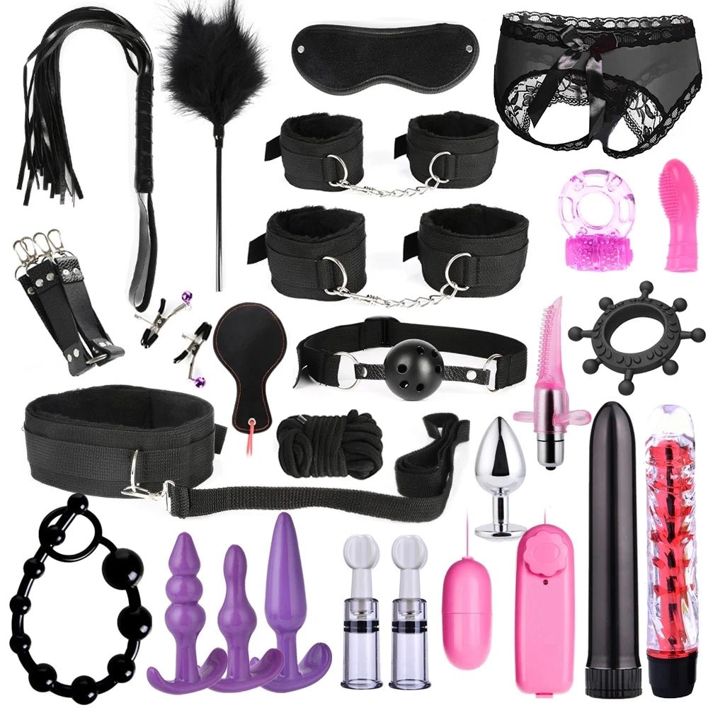 Bondage accessory   product overview on neutral background