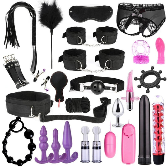Bdsm Love Set Bondage Kits Adult Toys Pleasure