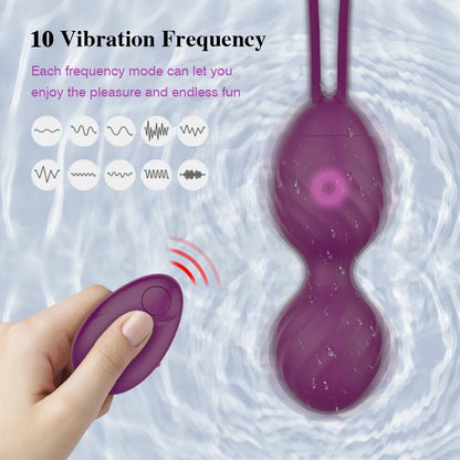 Size comparison of kegel exercise device
