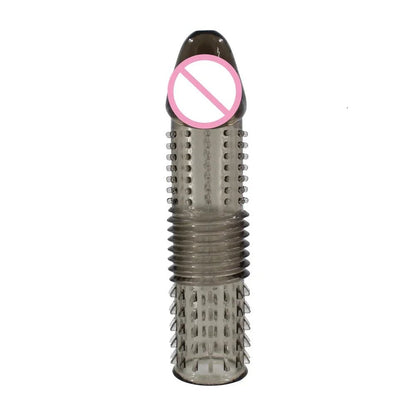 Vibrating attachment or ring on sleeve