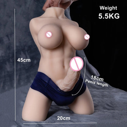 Adult companion in standing pose   full length