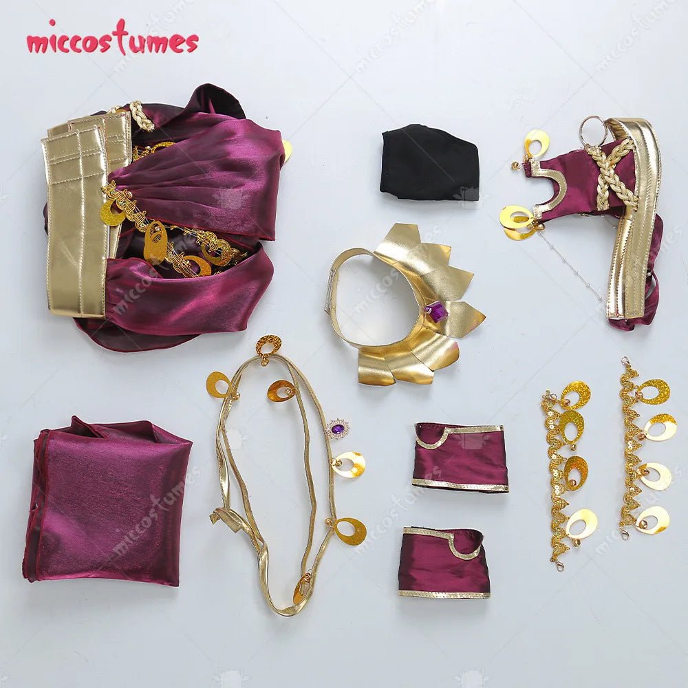 Lingerie set components laid flat