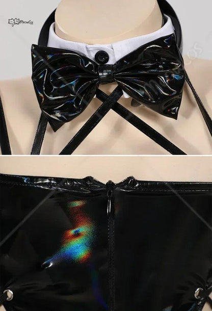 Lingerie set components laid flat