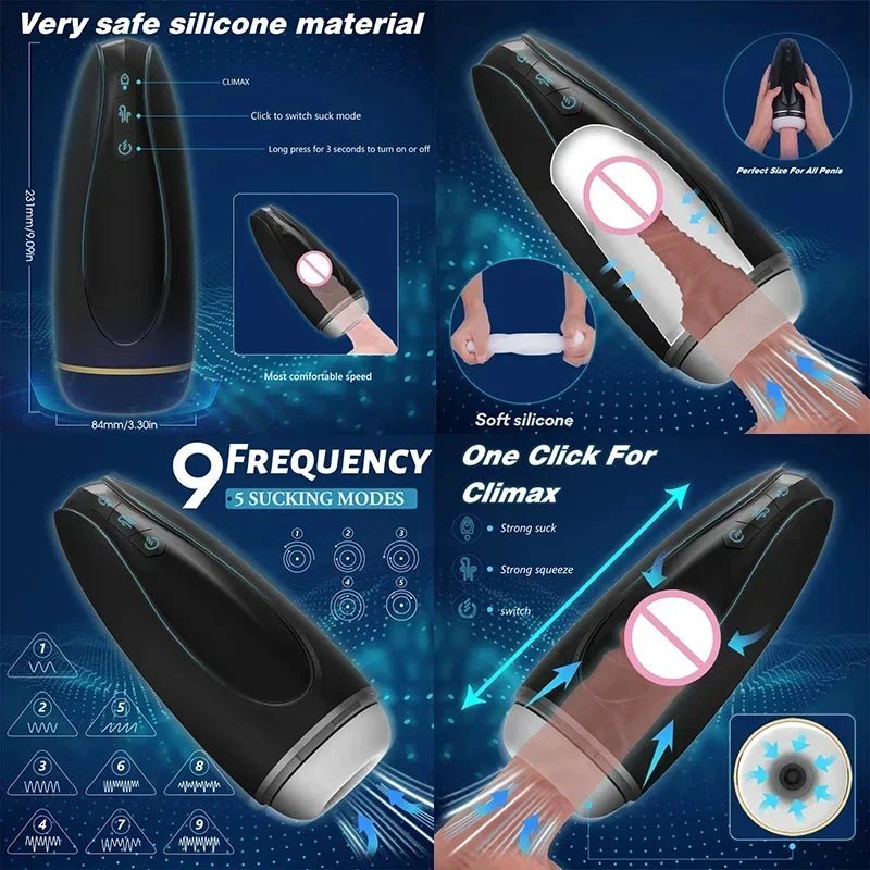 Product overview of 9kilo se cup x toy for men inflatable fun experience pleasure from above