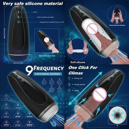 Product overview of 9kilo se cup x toy for men inflatable fun experience pleasure from above