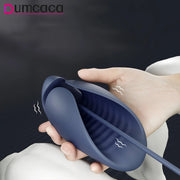 Vibrating Glans Massager with Textured Cup