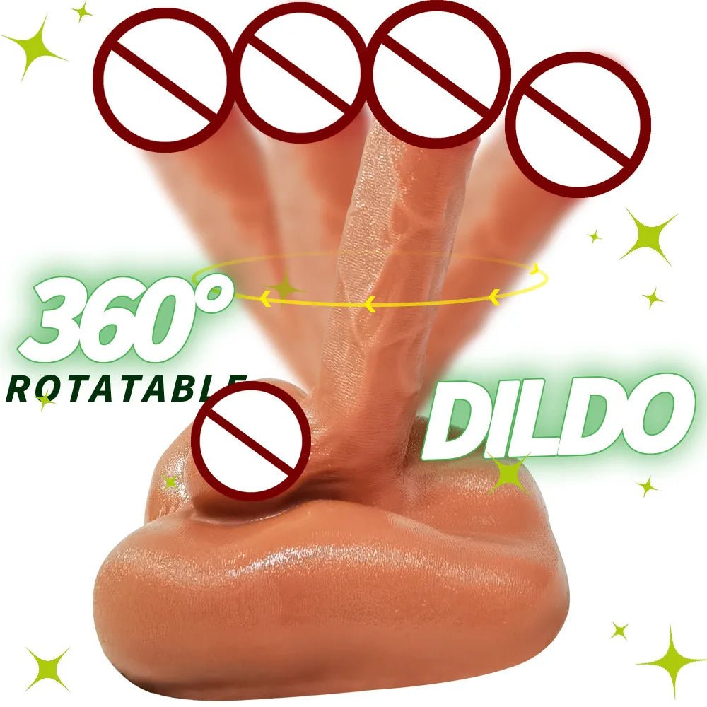 Size comparison of vibrator with scale reference