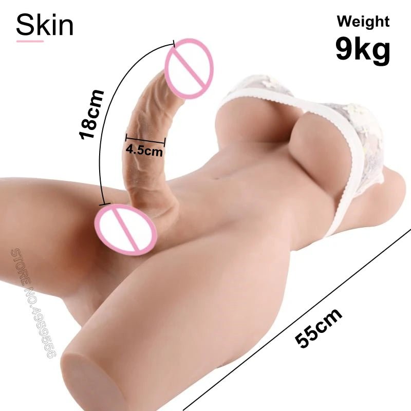 Adult torso toy   front product view