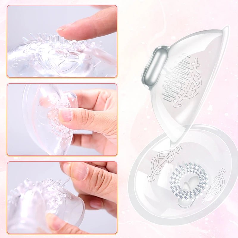 Packaging for nipple stimulator