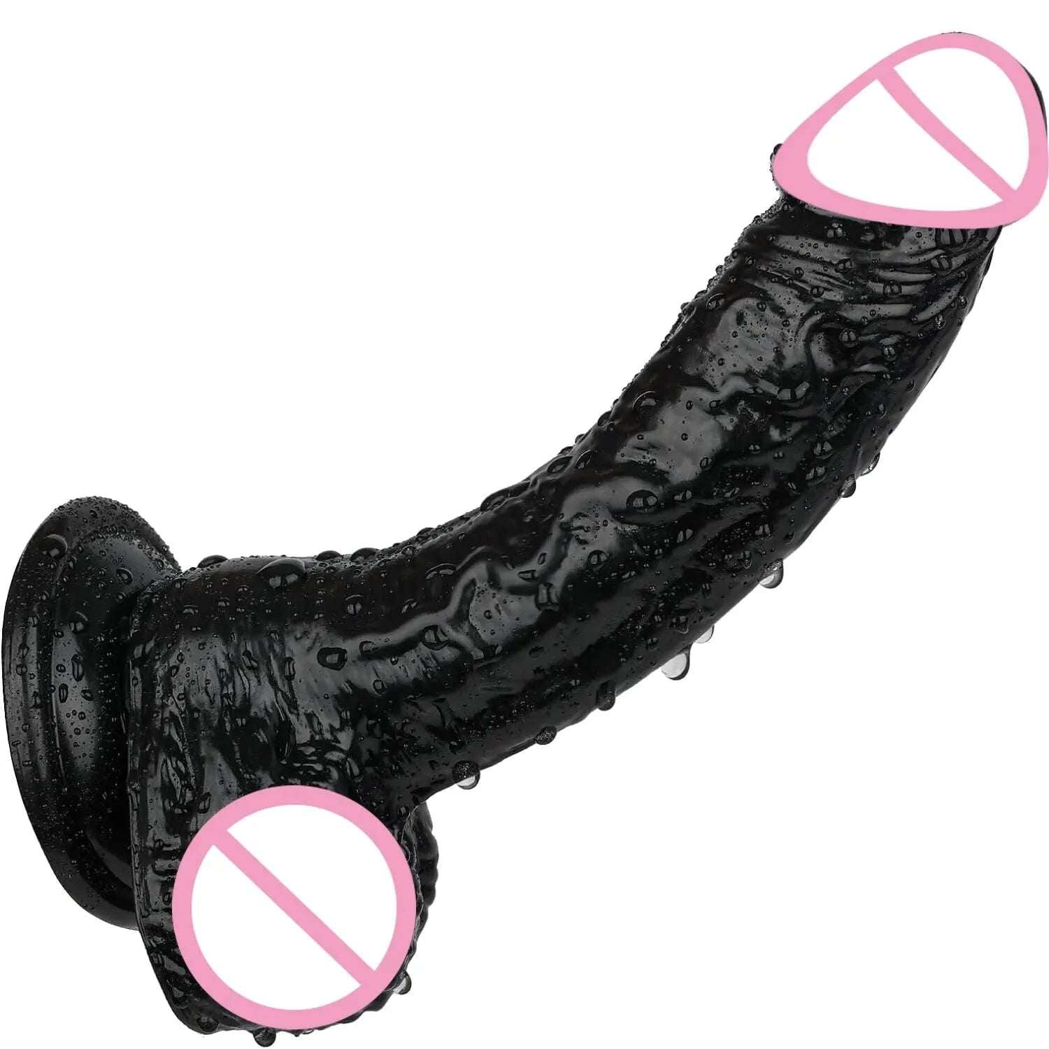 7.1 Inch Realistic Dildo Feels Like Skin Body-Safe Material G Spot Stimulator Dildos with Strong Suction Cup adult toys for Women