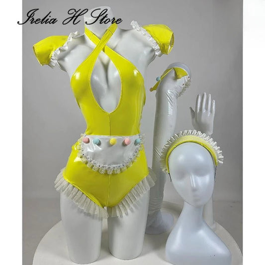 Lingerie piece shown on dress form   front view