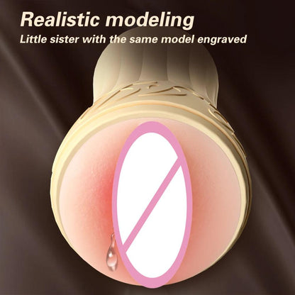Side profile of male pleasure device