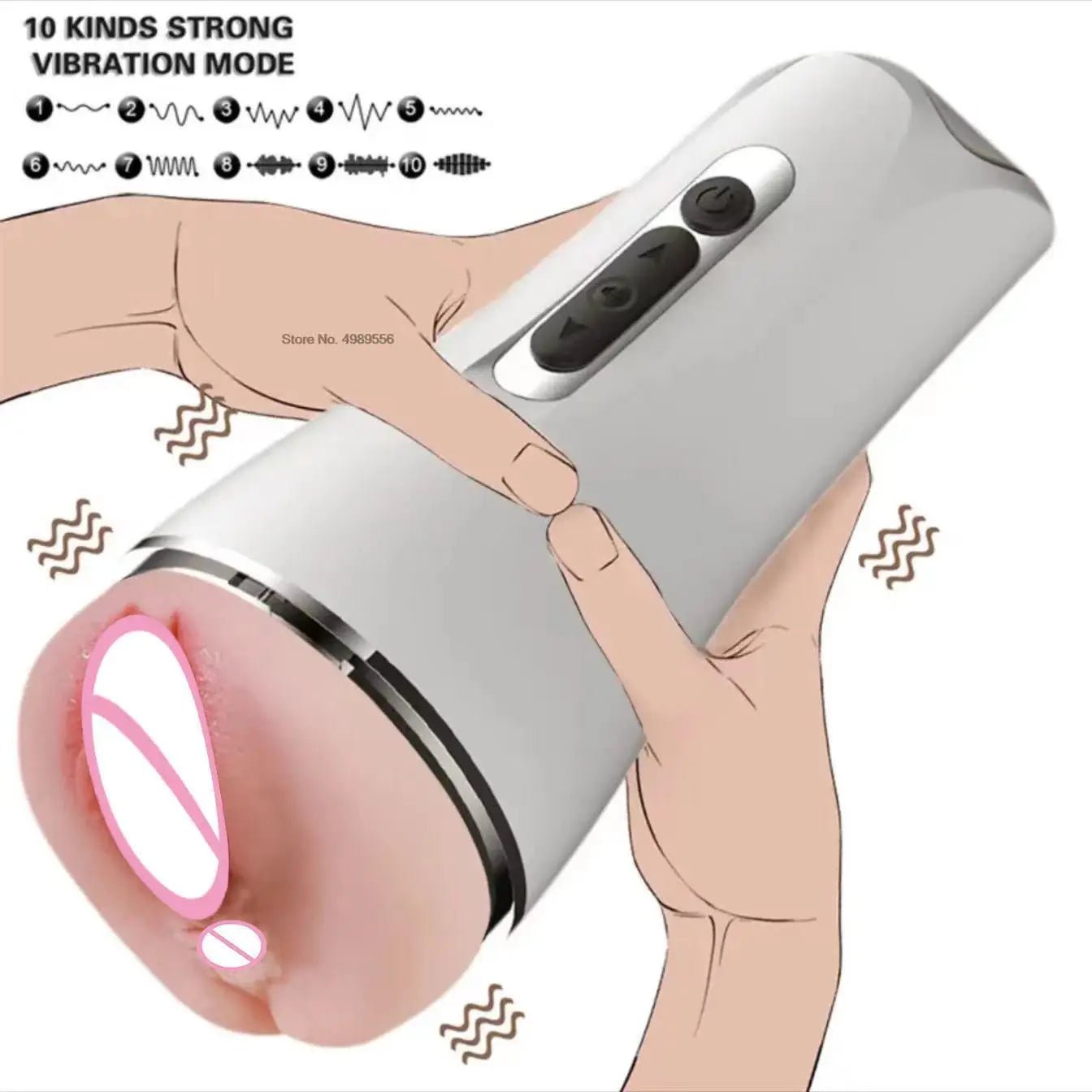 Control button and charging port detail