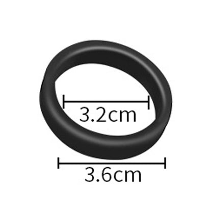 Set of rings displayed together in size order