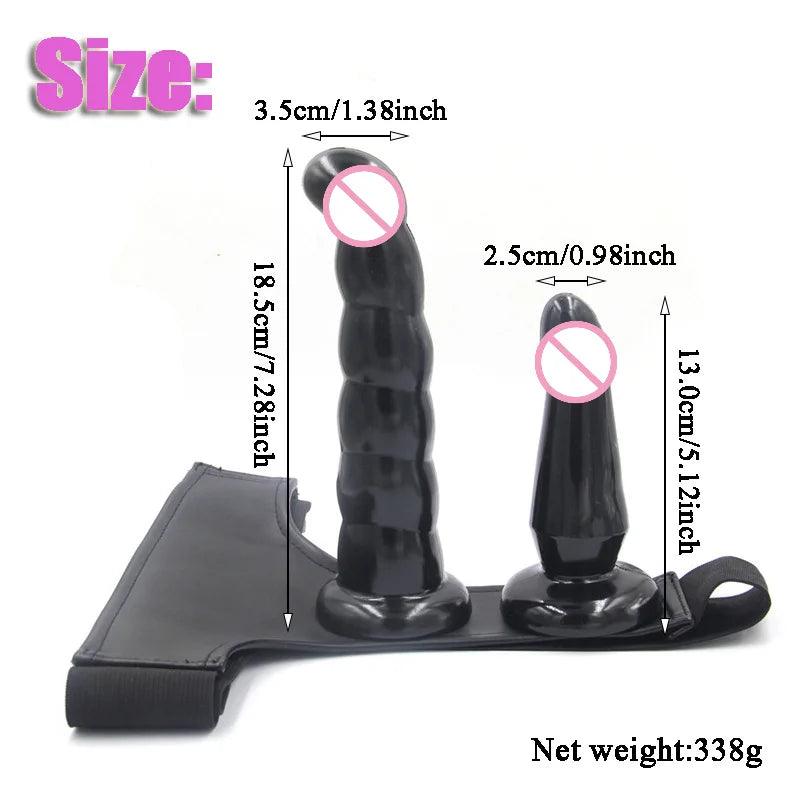 Packaging for strap-on harness