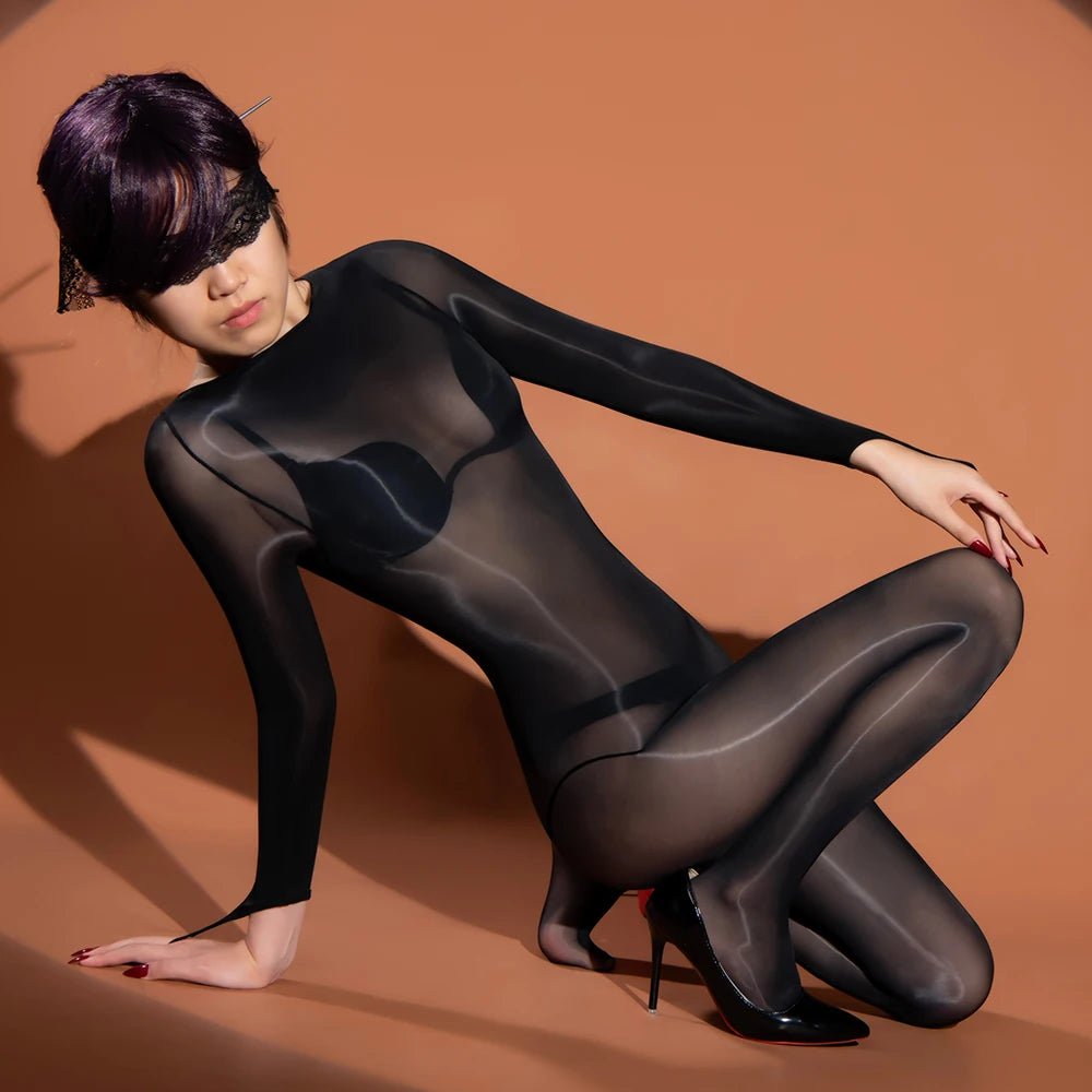 Rear view of lingerie showing back design