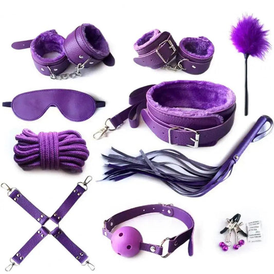 1 Set Sexy Bondage Pleasure Toys For Ultimate Sensual Fun