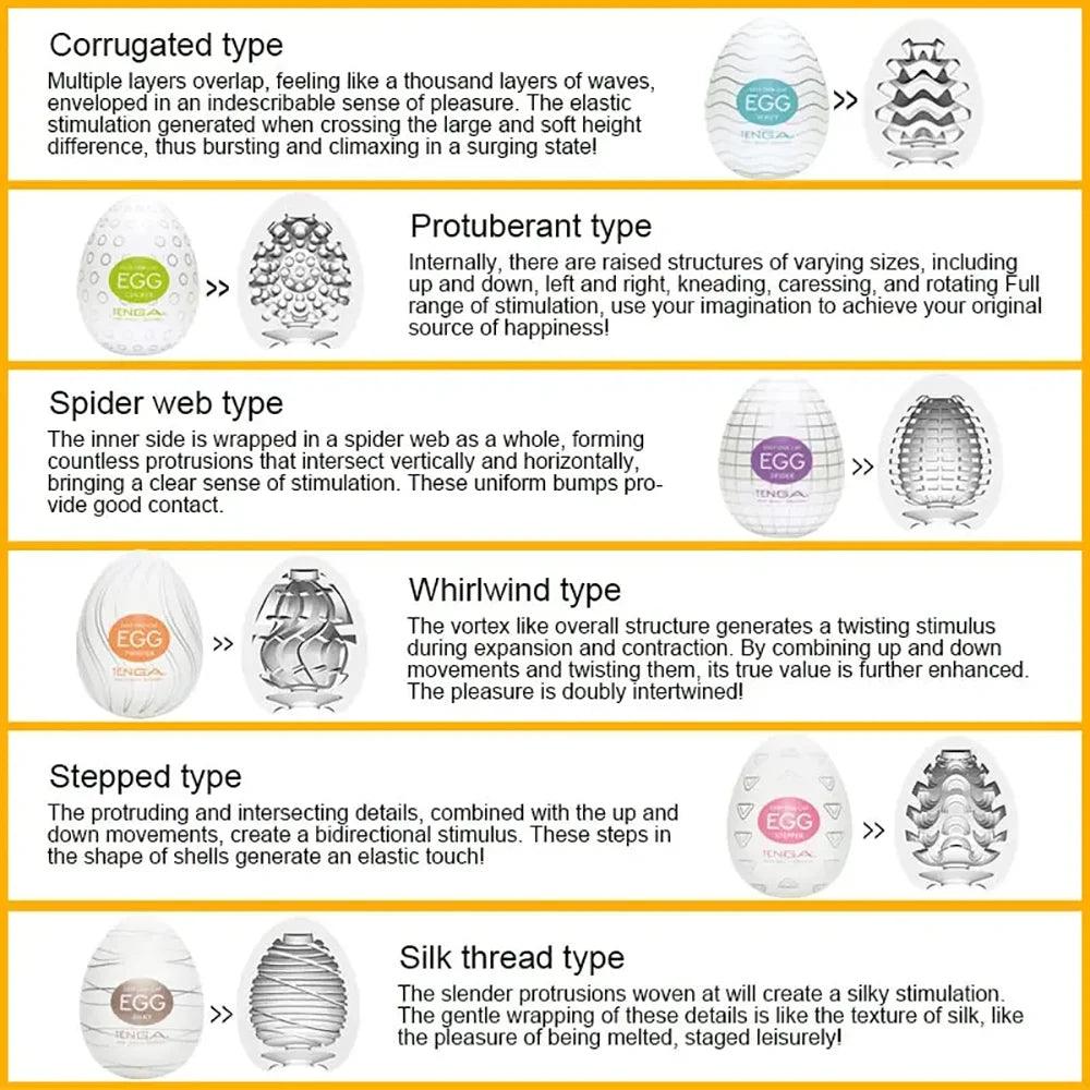 Colour or style options for male pleasure device