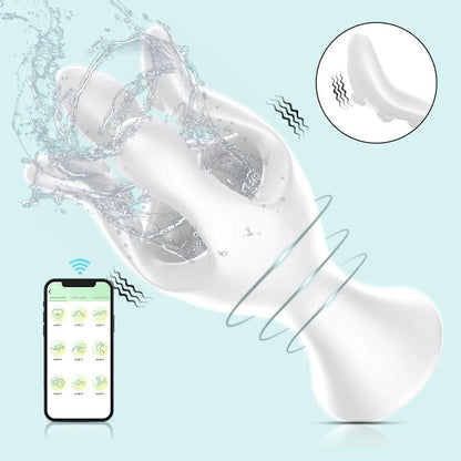 Side profile of male pleasure device