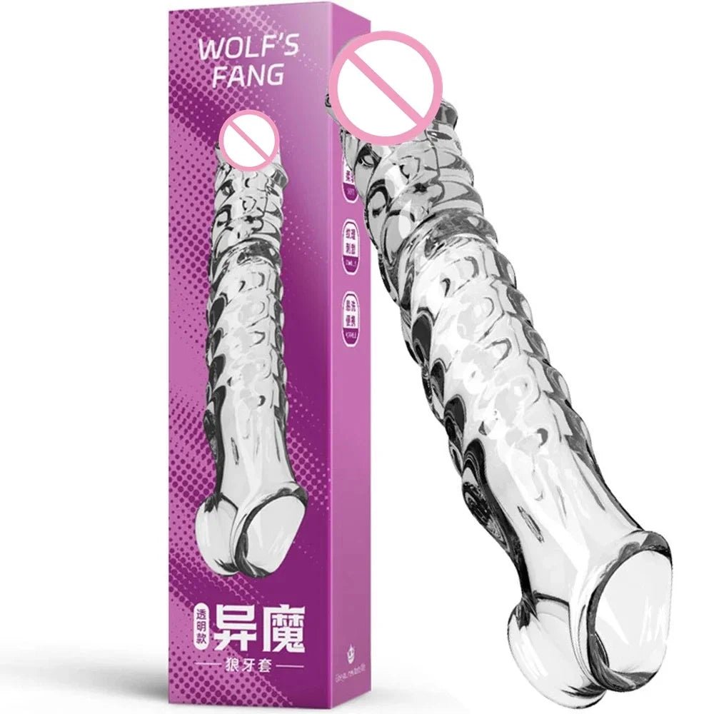 Vibrating attachment or ring on sleeve