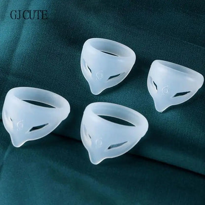 Set of rings displayed together in size order
