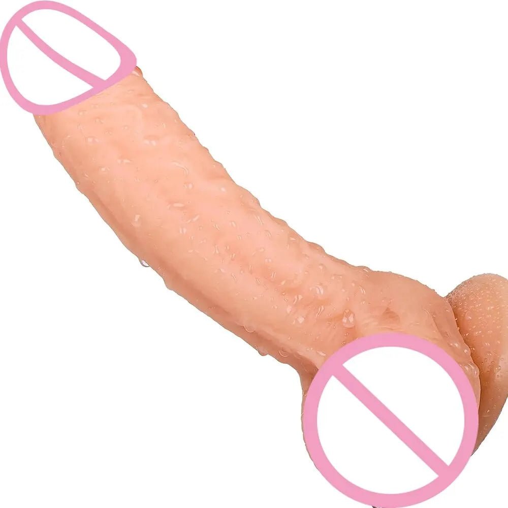 Side profile of adult toy showing full length