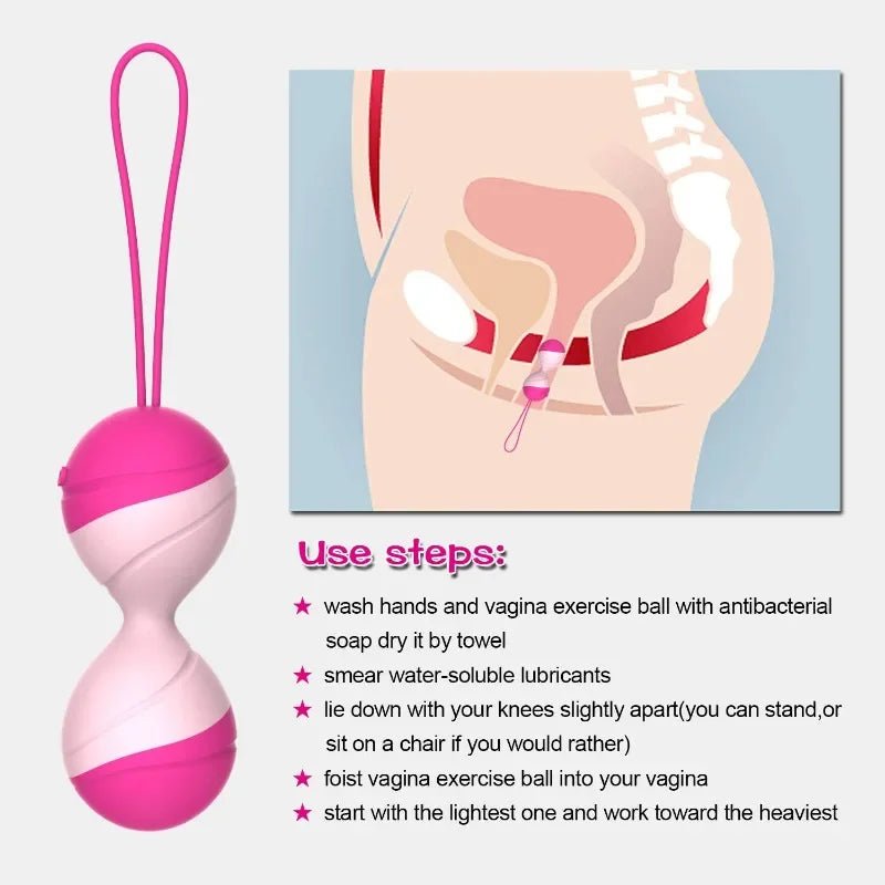 Kegel device with USB charging cable included
