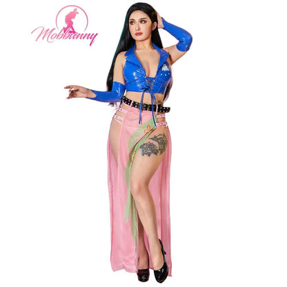 Side view of lingerie showing silhouette