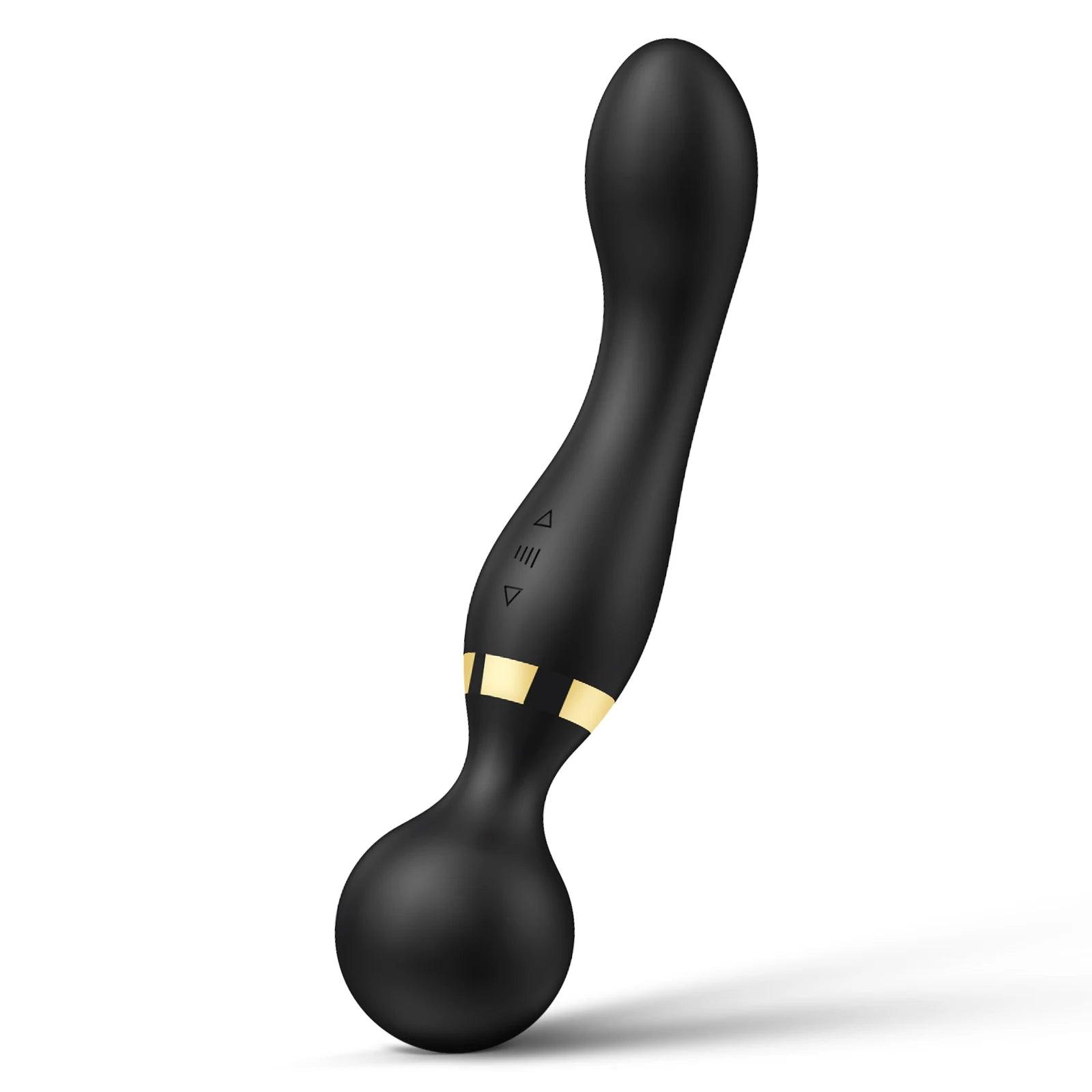 Side profile of vibrator showing shape